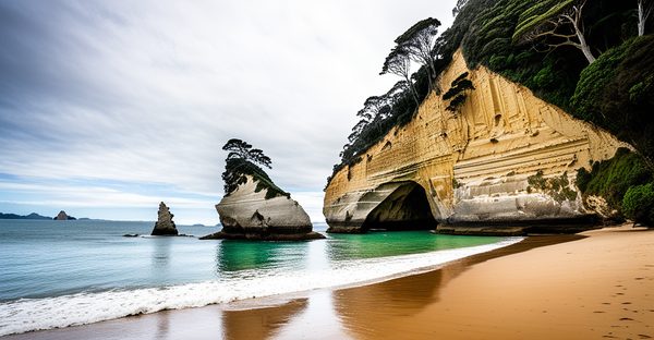 Coromandel cathedral cove : découverte d'un paradis côtier